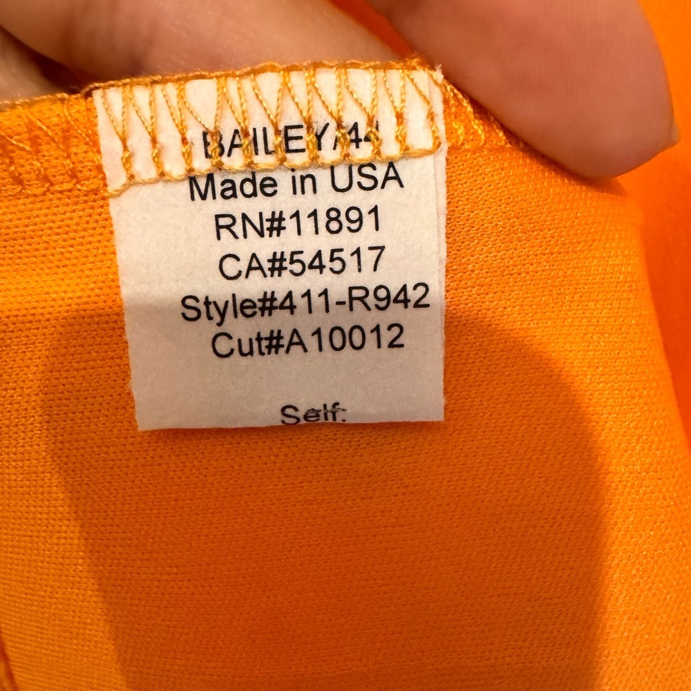 Bailey 44 Off-Shoulder Orange Maxi Dress - Picture 10 of 12